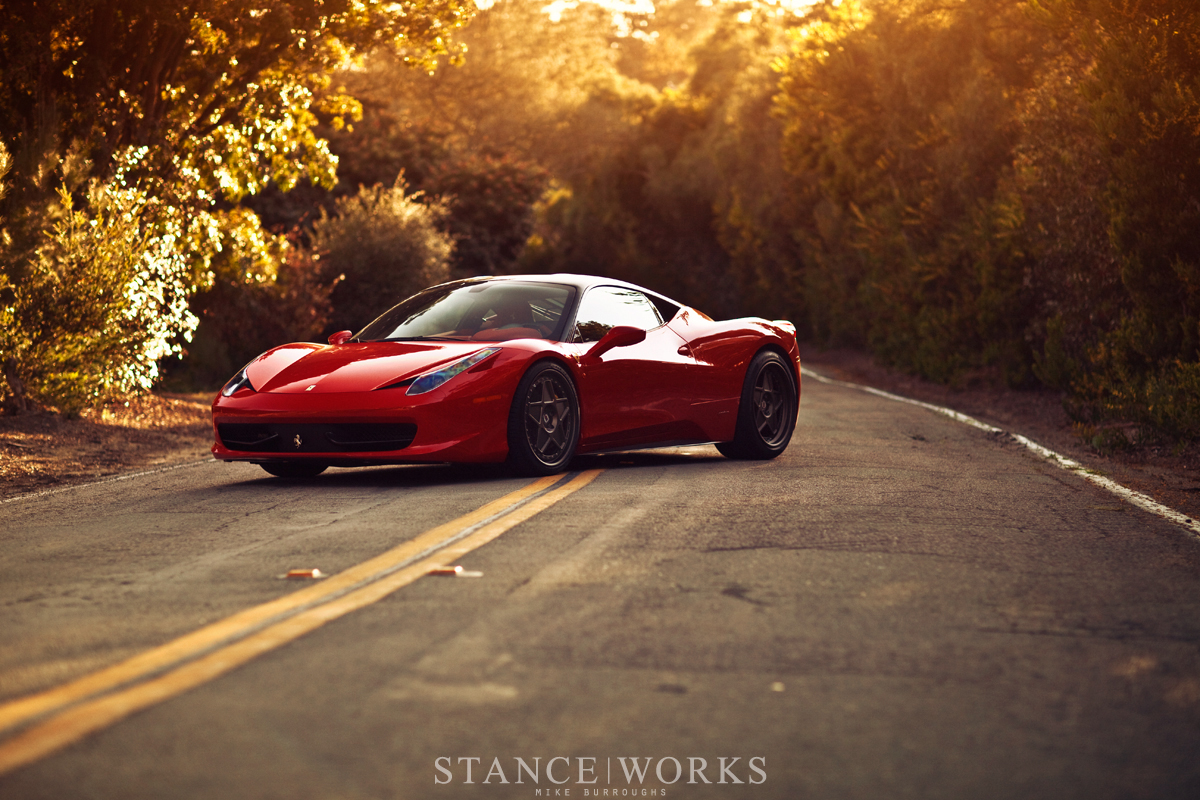 Ferrar-458-italia-HRE-505-distance