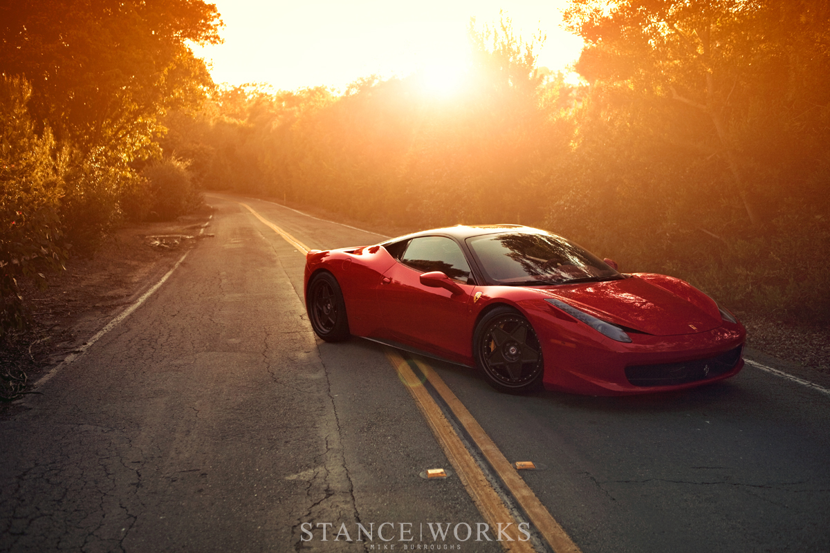 Ferrar-458-italia-HRE-505-flare