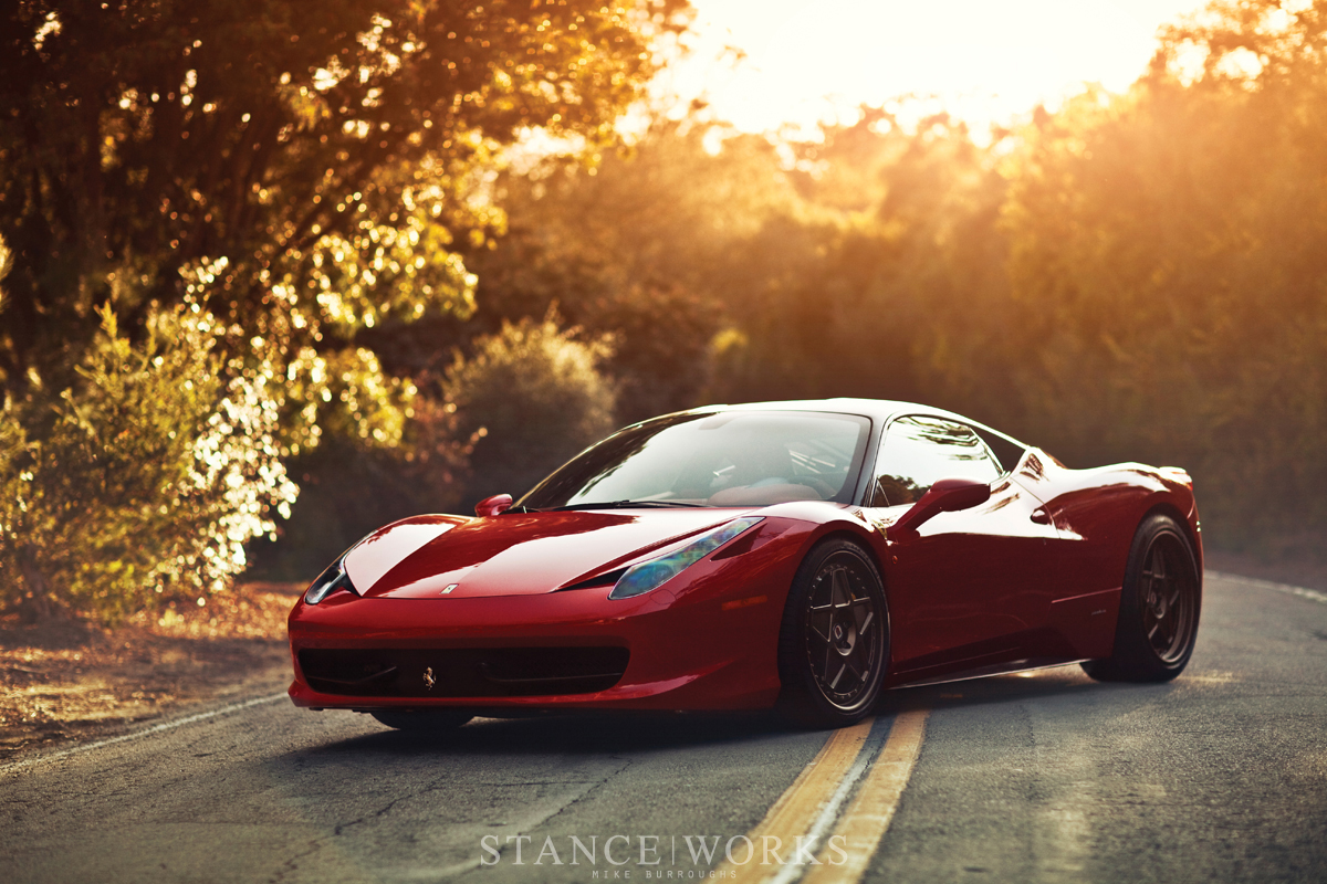 Ferrar-458-italia-HRE-505-nose