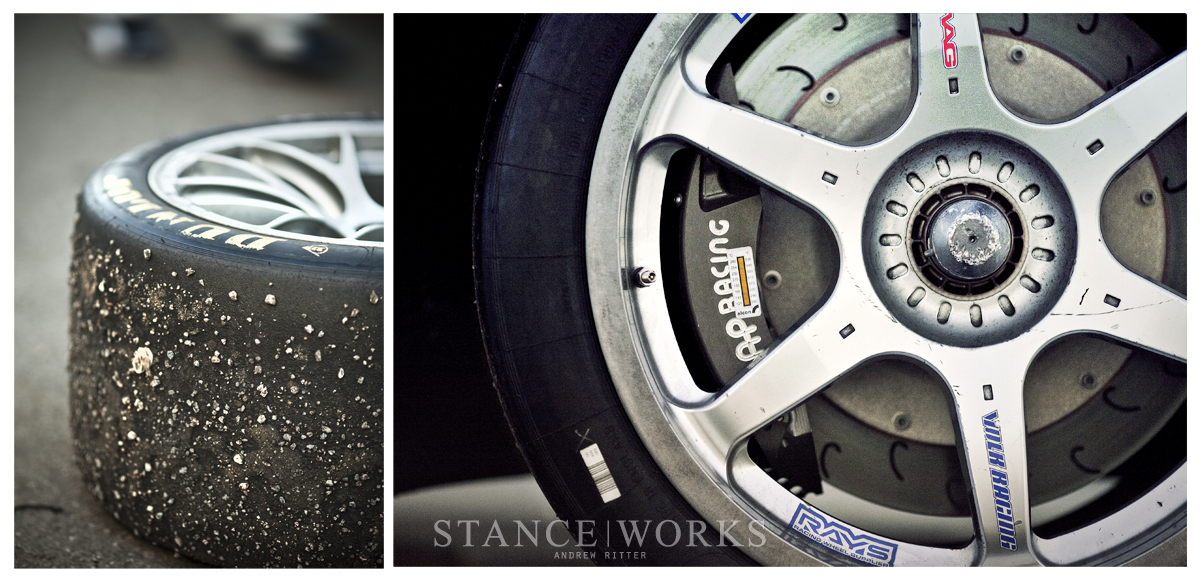 ALMS-Rays-BBS-AP-Racing-Brakes Dunlop BBS Rays wheels AP Racing Brakes