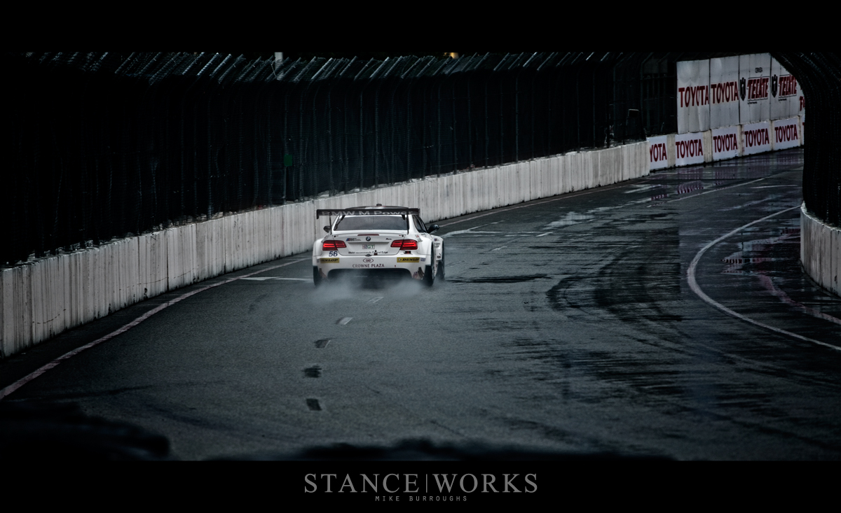 BMW-ALMS-M3-rain-wet-driving-racing Long Beach Grand Prix BMW ALMS