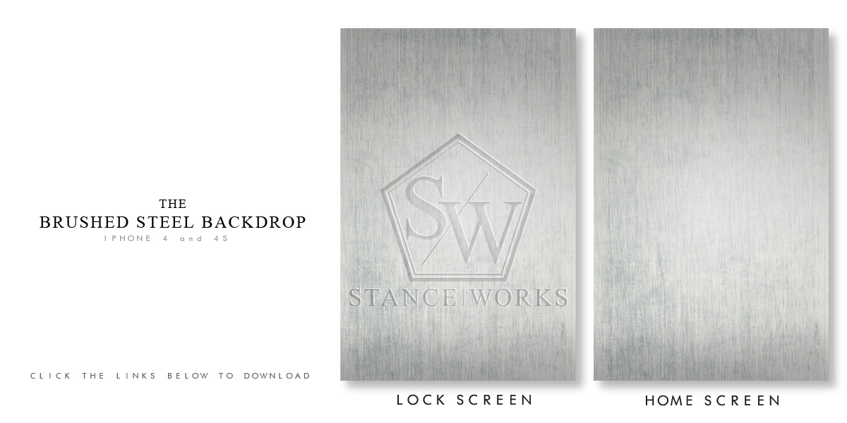 Stance-Works-Brushed-Steel-Wallpaper