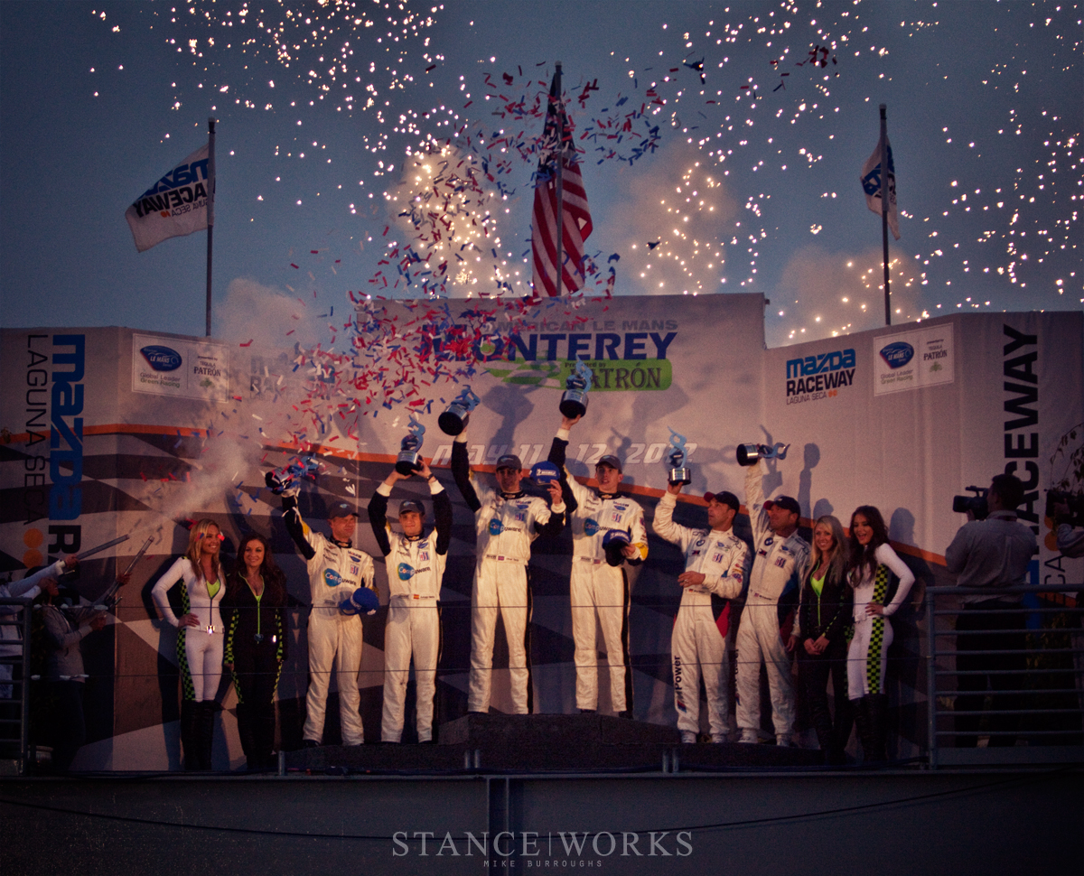 alms-laguna-seca-podium BMW ALMS podium