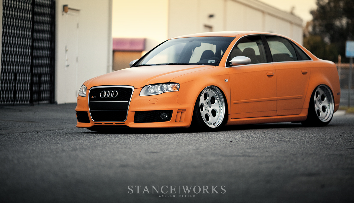 rotiform-wheels-DIA-Audi Rotiform Stanced Audi on Rotiform DIA Wheels