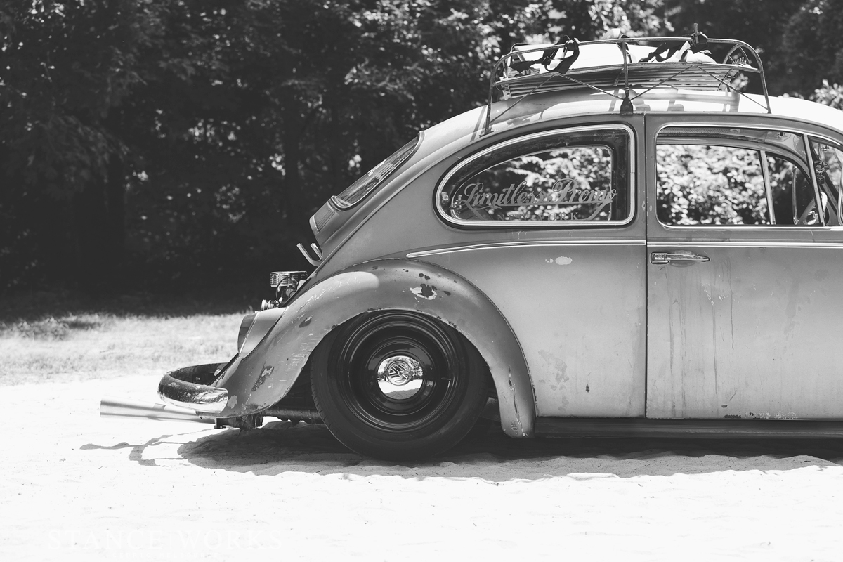 Side-rear-B&W