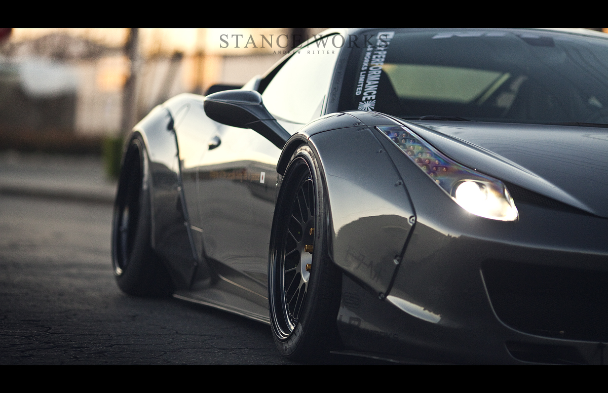 Stance Works , The Liberty Walk Ferrari 458