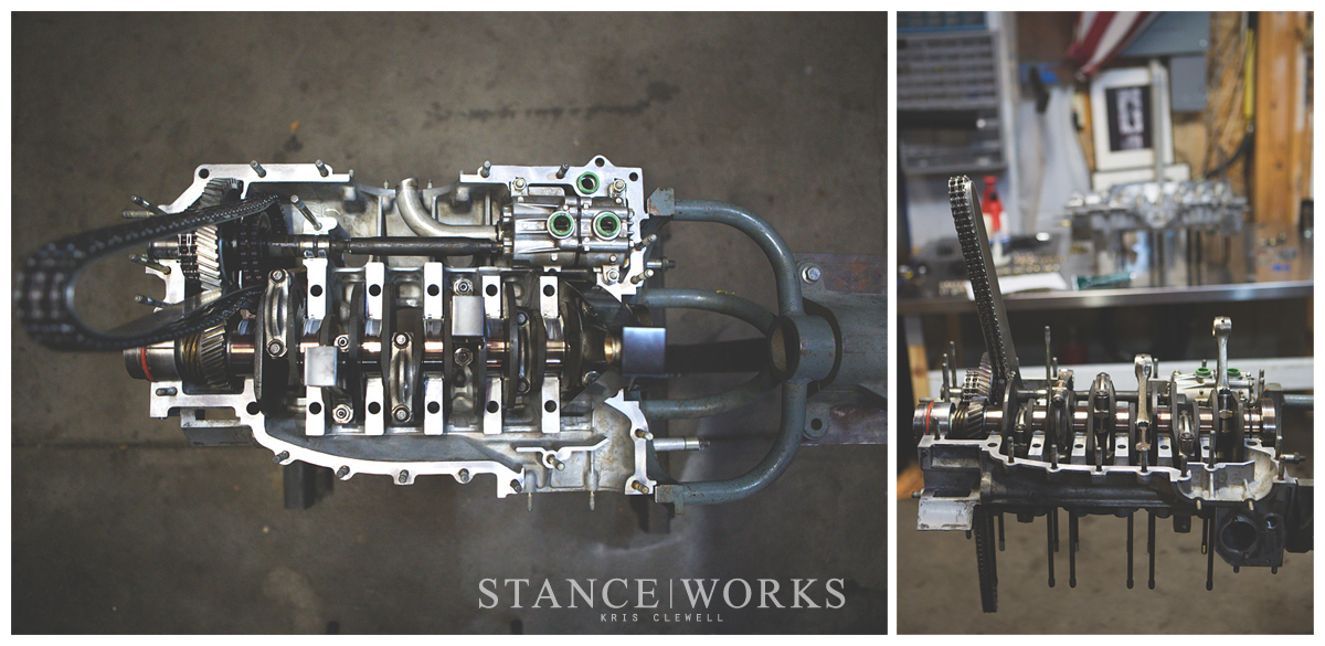 porsche-911sc-crankshaft-rods-assembled