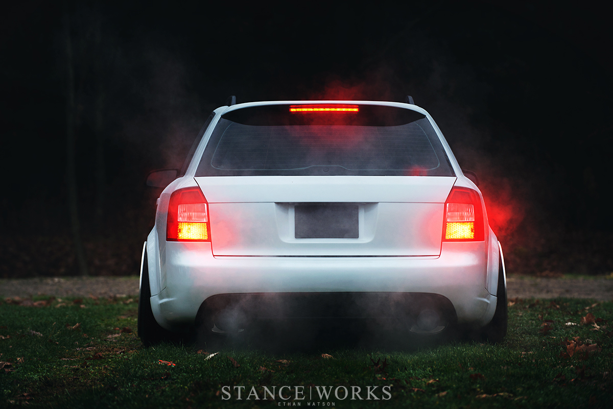 white-audi-rear-end-low